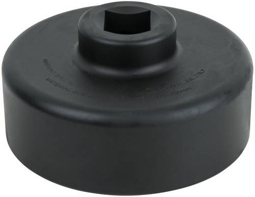 KS Tools 460.0245 Achsmuttern-Schlüssel 1 Zoll, 6-kant, kurz, schwarz - Bild 1