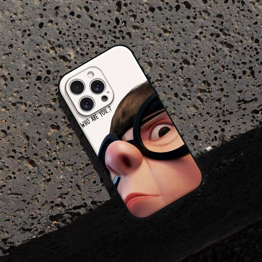 E-Edna Mode Silikon Handyhülle für iPhone 17 16 15 14 13 12 11 Pro Max Mini X Xs XR in Schwarz - Bild 5