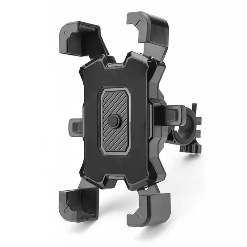 Universal Fahrrad Handyhalterung mit 360 Grad Rotation für 4 bis 7 Zoll Smartphones, Stoßfester GPS-Clip in Schwarz - Bild 5