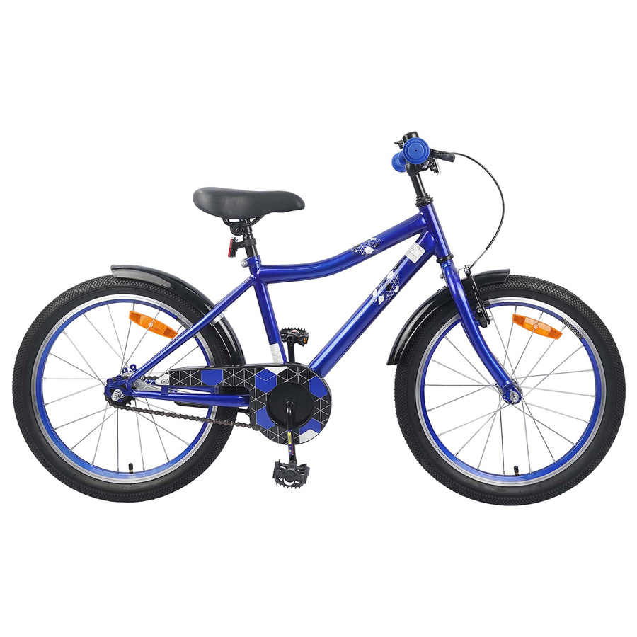 VD Home Furnishing Kinderfahrrad 18 Zoll Dunkelblau - Bild 1