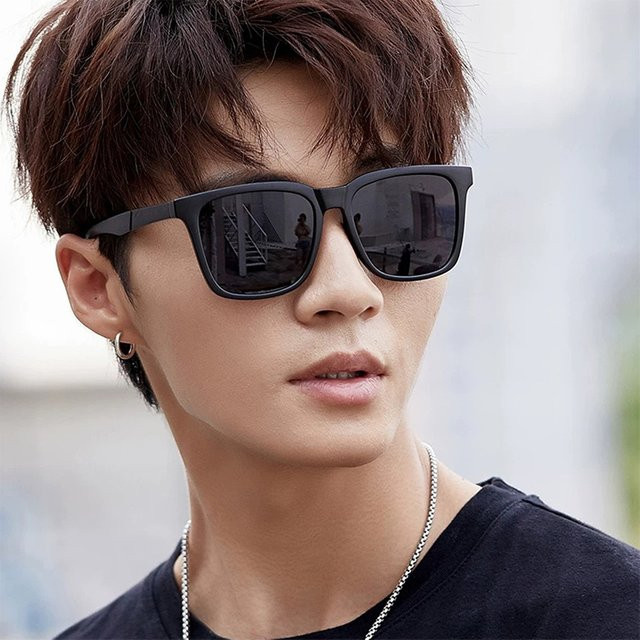Rexxar Sonnenbrille, quadratisch, Vollrand, Kunststoff, Unisex, multicolor, schwarz - Bild 1