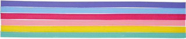 Heyda Wachsstreifen Pastell Multicolor für Geburt und Taufe - Bild 1