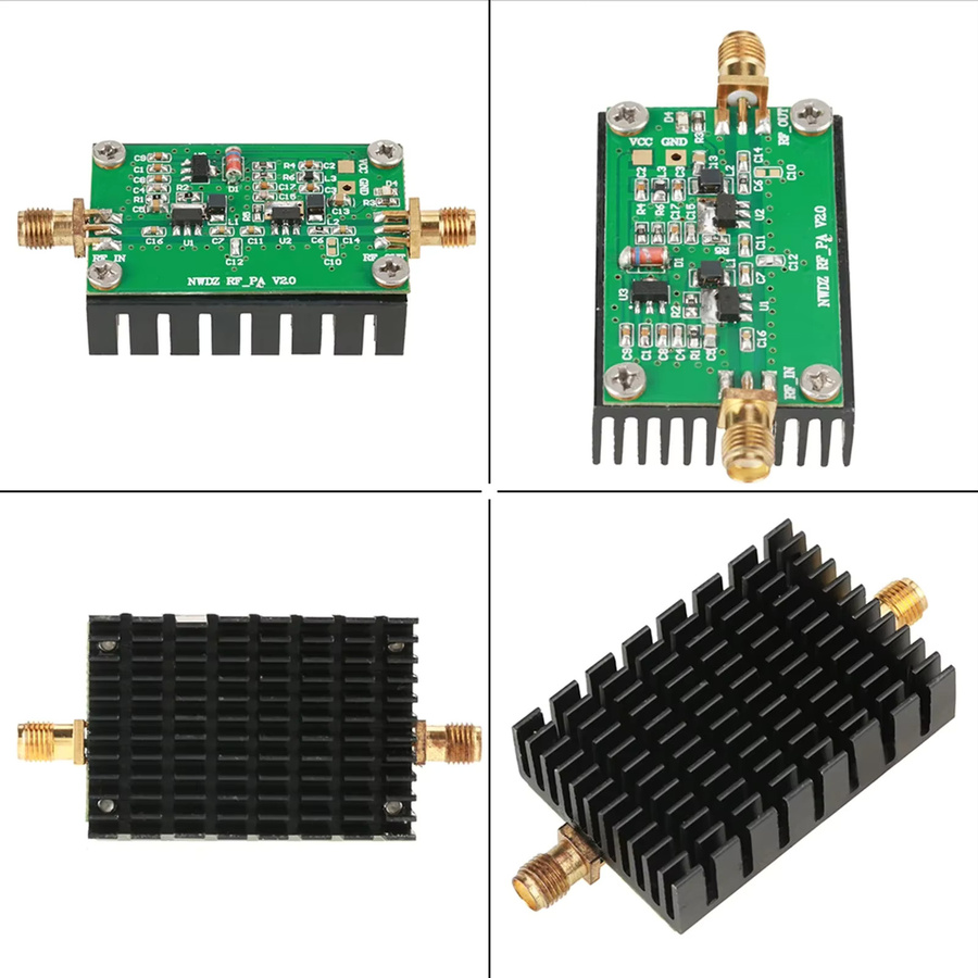 KKMOON RF Leistungsverstärker für Radio HF VHF UHF FM Sender, 2 MHz-700 MHz, 3 W, Grün - Bild 5