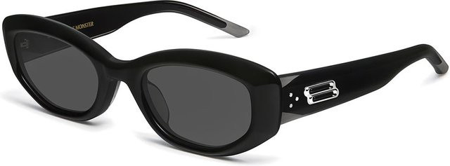 Gentle Monster Sonnenbrille, oval, Vollrand, Unisex, Schwarz, Acetat - Bild 1