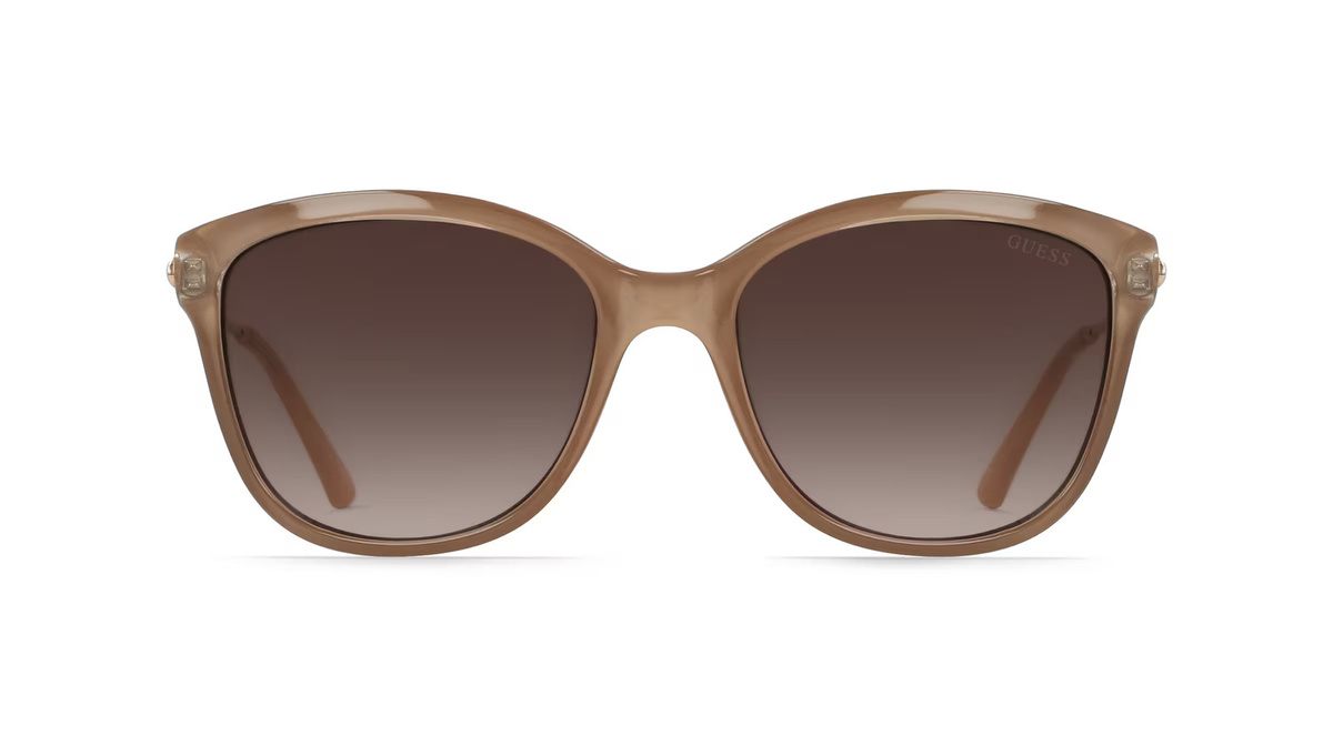 Guess GU7469 Sonnenbrille Vollrand, quadratisch, Kunststoff, Unisex, braun - Bild 1