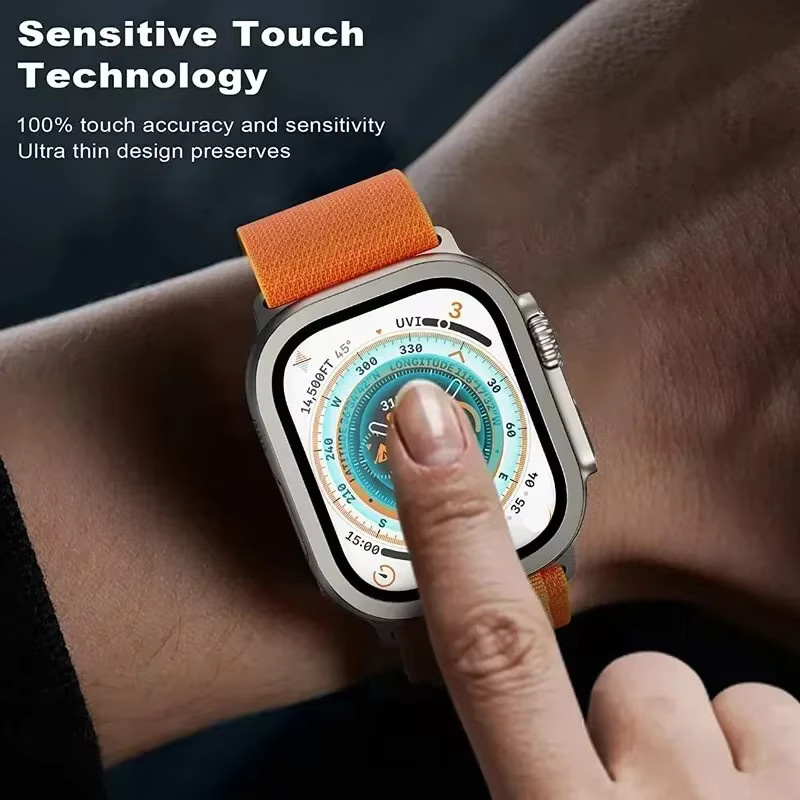 OAKCHARM Displayschutzfolie für Apple Watch Ultra 49mm, 2 Stück - Bild 3