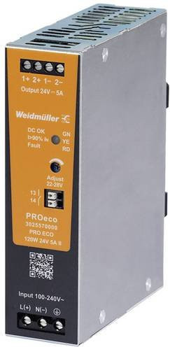 Weidmüller Stromversorgung 24V 5A 120W Multicolor - Bild 1
