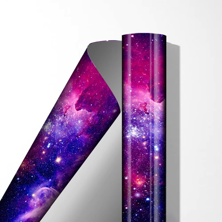 Findohope Galaxy Infusible Ink Transfer Sheet Sublimation Vinyl in Grün und Mehrfarbig für DIY Dekorationen wie Tassen, T-Shirts und Taschen - Bild 4