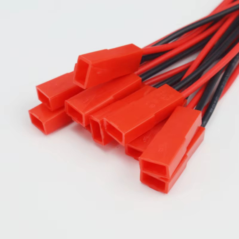 10 Paare EOENKK JST 2 Pin Stecker Set mit 22 AWG Kabel 20 cm in Rot für LED Streifen und RC Spielzeug - Bild 2
