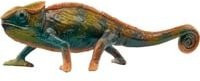 Schleich Wild Life Chamäleon Spielfigur in grün-türkis und rot-braun - Bild 1