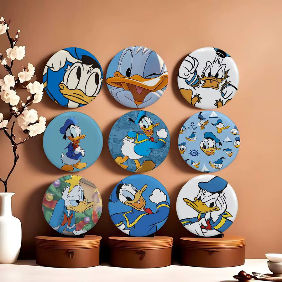 52TOYS Anstecknadeln D-Donald-D-Ducks, Metall, Unisex - Bild 4