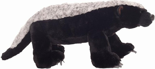 Yiran Health & Beauty Afrikanischer Honigdachs, Plüschtier, 50cm - Bild 1