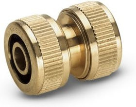 Kärcher Messing Schlauchreparator 1/2" und 5/8" in Gold - Bild 1