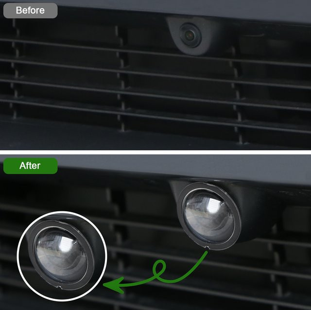 2 Stück kratzfester Objektivschutz in Transparent für Insta360 X3 Kamera - Bild 1