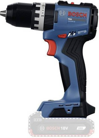 Bosch Professional Akku-Schlagbohrschrauber GSB18V-52 in Blau mit 18V Technologie