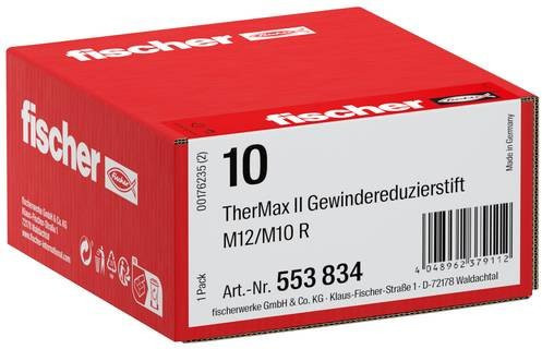Fischer Gewindereduzierstift 553834, rot, 10 Stück - Bild 1