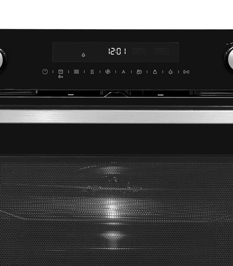 Exquisit EBEM797-H-030 Einbau-Mikrowelle mit Grill und Heißluft in Schwarz - Bild 3