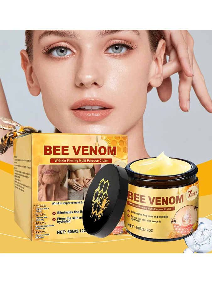 Hoygi Bee Venom Körpercreme, Unisex, für reife Haut - Bild 4