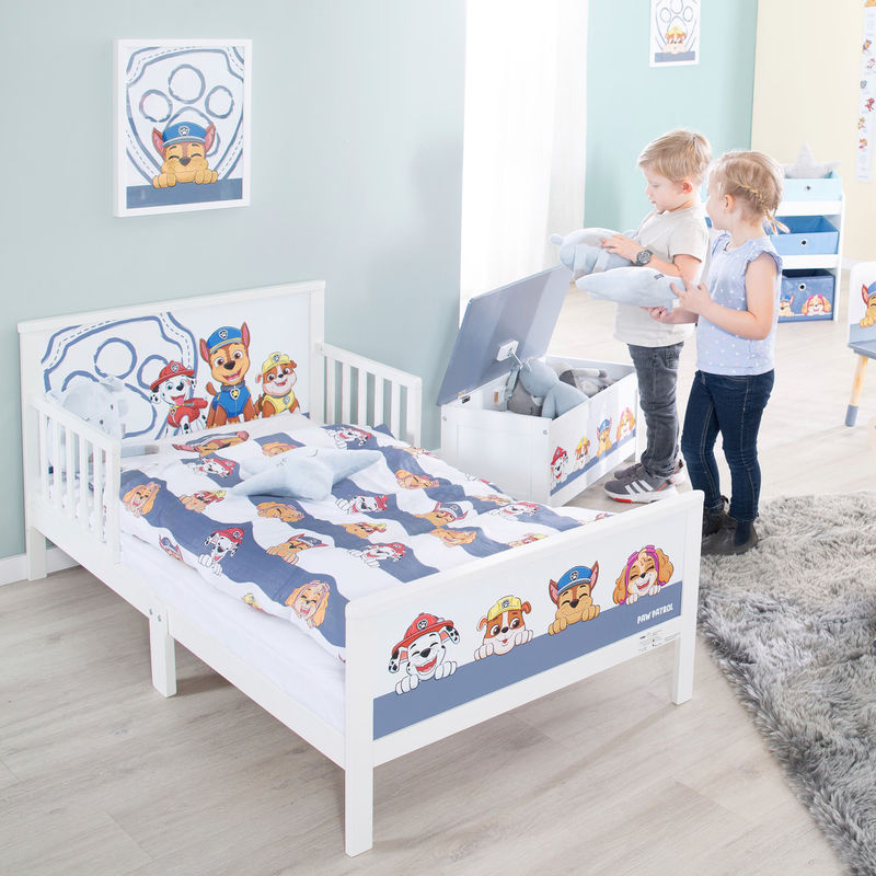 Roba Themen-Komplettbett Paw Patrol in Weiß, B/T: 70 x 140 cm - Bild 3