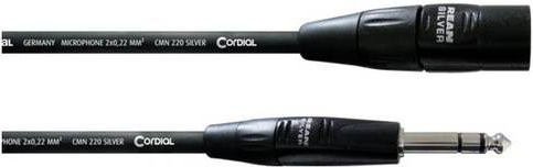Cordial CIM 9MV Mikrofonkabel mit 3,5 mm Klinkenstecker Schwarz - Bild 1
