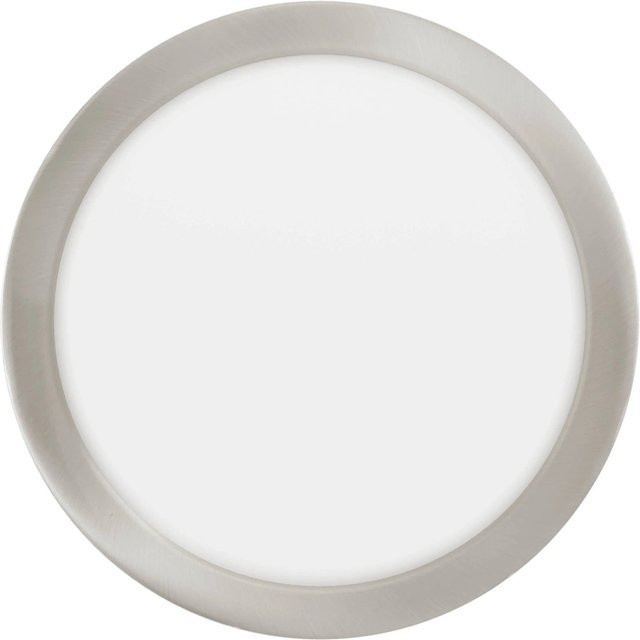 Eglo LED-Einbauspot Fueva-Z CCT in Nickelfarben Matt mit Bluetooth und ZigBee, Durchmesser: 21,6 cm - Bild 1