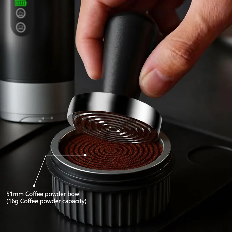 DENOKIN Edelstahl Kaffee Filter Korb für tragbare Espressomaschinen, Silber, 51 mm - Bild 4