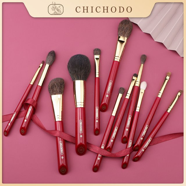 CHICHODO Make-up-Pinsel, Tierhaar, Unisex - Bild 1