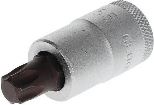 Gedore Steckschlüsseleinsatz ITX TX T55 1/2 Zoll, Länge: 55 mm, Silber - Bild 1