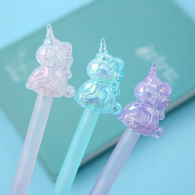 Onery Einhorn Gelstift für Schüler mit 0,5 mm Spitze in Mehrfarben - Bild 1