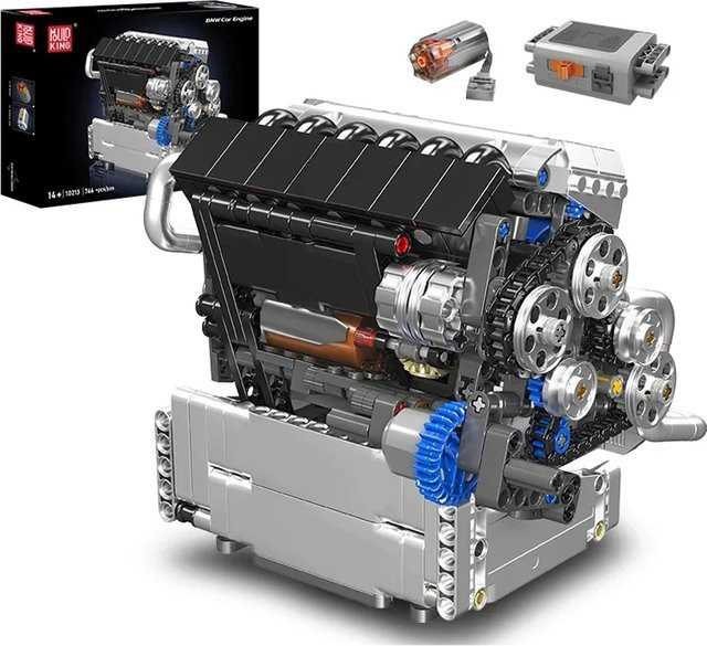 Mould King 10213 Motorisiertes Sport-Rennwagen Baustein-Set in Multicolour - Bild 1