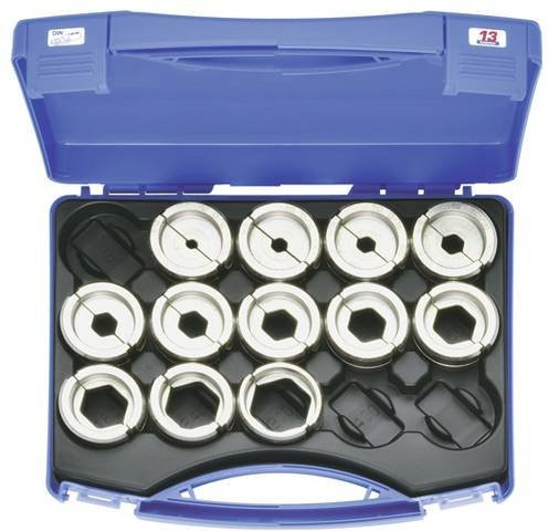 Klauke HD13SET Presseinsatz für Zangen, Bereich 10 bis 300 mm², Multicolor - Bild 1