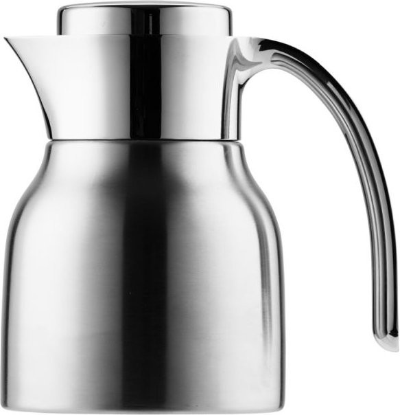 Helios Edelstahl-Isolierkanne Meeting silber, 0,6 l - Bild 1