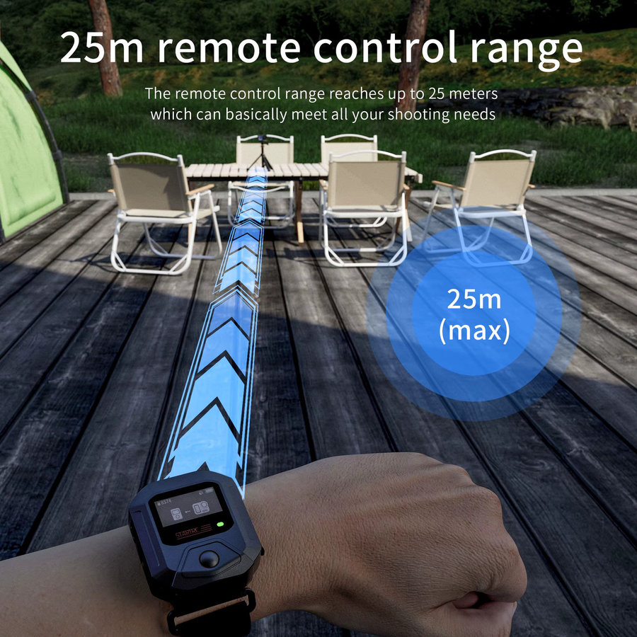 DJI Drahtlose Bluetooth-Fernbedienung mit GPS für DJI Action 6, Action 5 Pro und Action 4 in Schwarz - Bild 2