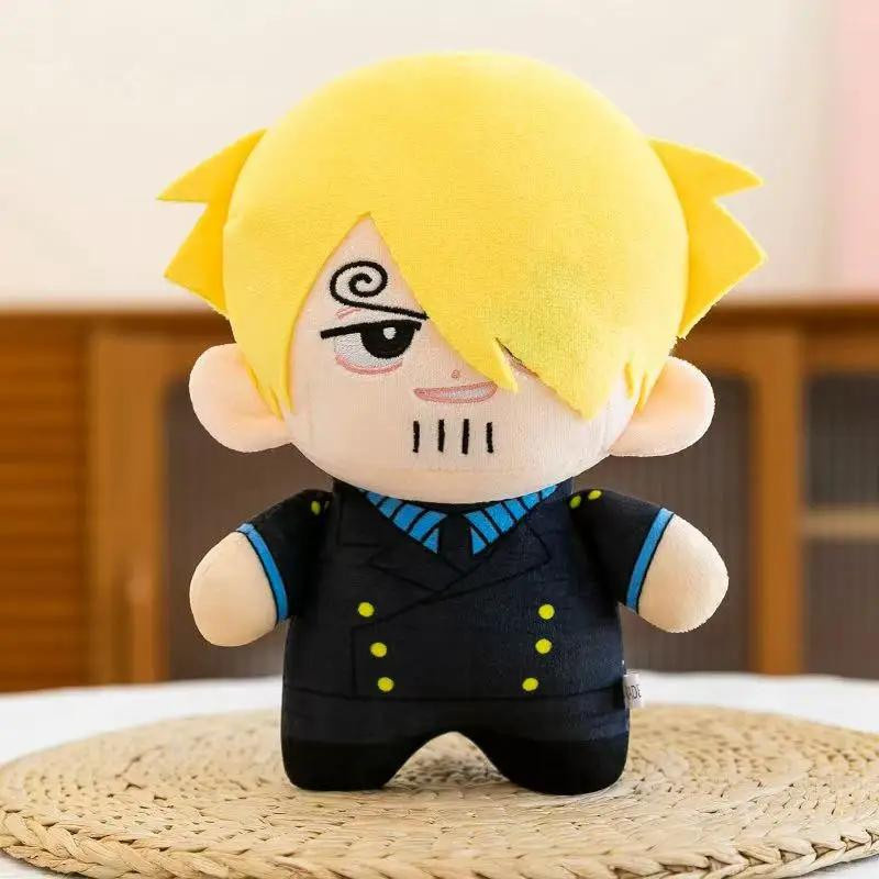 Fashnics One Piece Plüschtiere Luffy Zoro Ace Sanji Plüschtier Puppe Rucksack Anhänger ab 14+y - Bild 2