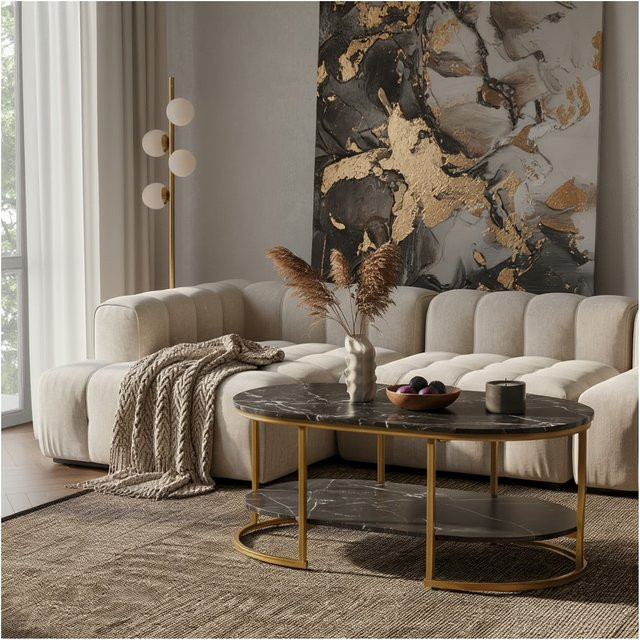 Waschbarer Baumwollteppich KOFEL von Kadima Design in Beige, einfarbig, B: 80 cm, L: 150 cm - Bild 1