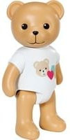 BABY born Splish Splash Teddy Spielfigur in Weiß - Bild 1