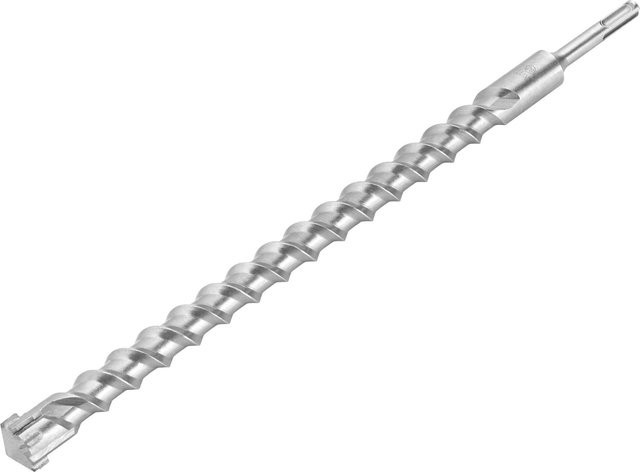 LUX-TOOLS Hammerbohrer SDS-Plus mit Carbide-Spitze in Silber, Durchmesser: 26 mm, Länge: 400 mm - Bild 1