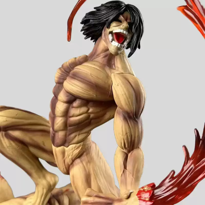 Bandai Attack On Titan Eren Yeager Statue, Sammelfigur, Kunststoff - Bild 2