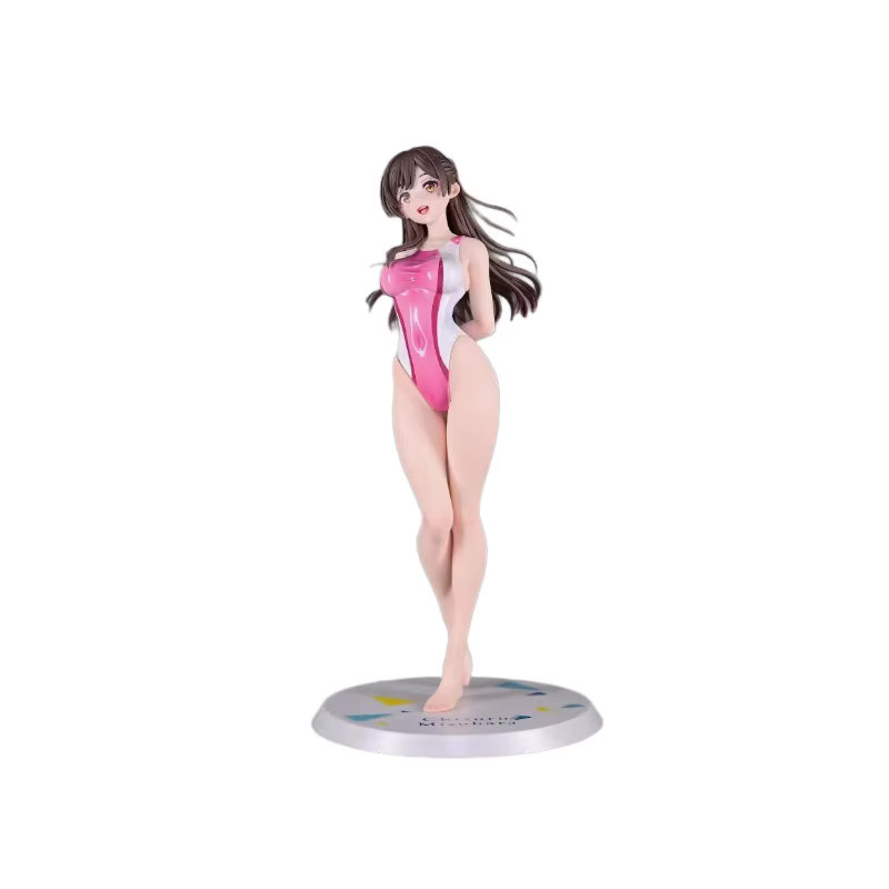 Bandai Kanojo Okarishimasu Mizuhara Chizuru Kyouei Mizugi, Anime-Figur, PVC-Actionfigur, Einzelfigur - Bild 3