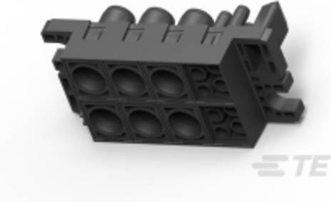 TE Connectivity 2212369-1 Carton in Schwarz - Bild 1
