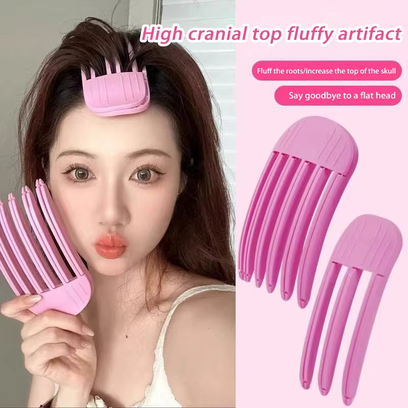 Haar Clip Styling Werkzeug für Pony und Flechten, Rosa - Bild 3