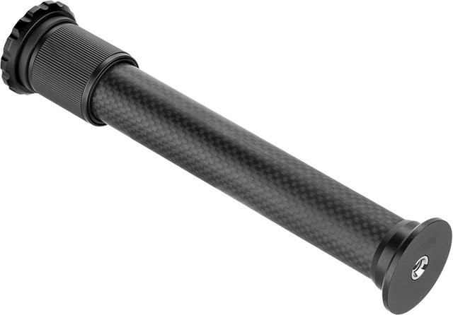 ZuiyouBaby Carbon-Stativ-Verlängerungsstange, 2-teilige ausziehbare Stange in Schwarz, Höhe: 32 cm, mit 1-4 Zoll Schraube für Stativ und Monopod - Bild 1