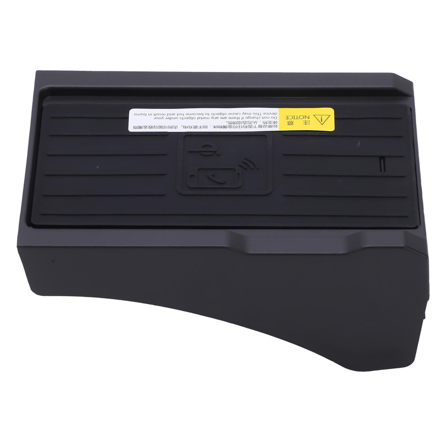 Koogeelife 2-in-1 Kabellose Auto-Ladepad-Matte und Handyhalterung 15W in Schwarz für X5 G05 2019-2021 - Bild 4