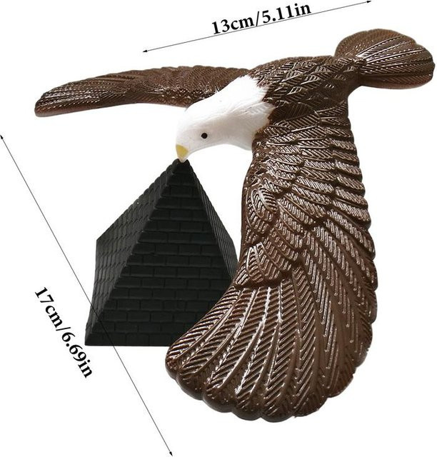 Ausbalancierender Adler Vogelspielzeug, Physik Schwerkraft Wissenschaft, Schreibtischdeko, Anti-Stress Finger Balance Spiel - Bild 1
