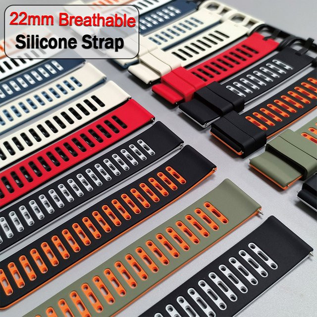 Uhrenarmband Silikon, 22 mm, Xiaomi - Bild 1