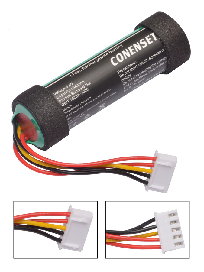 Sony Ersatz-Akku 3,6 V 3200 mAh für Bluetooth-Lautsprecher SRS-XB21 SRS-XB23 SRS-XB22 ST-05 ST-05S ID1056 - Bild 3