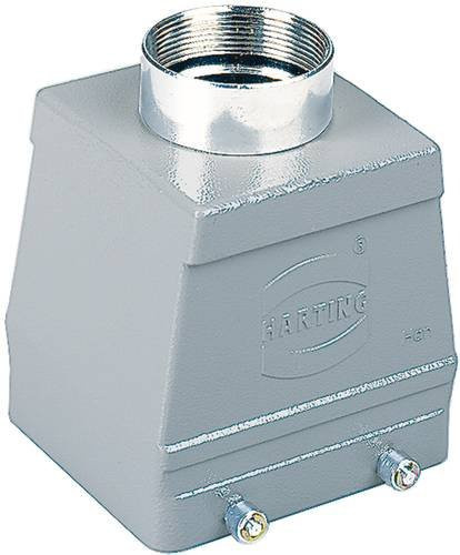 HARTING Tüllengehäuse 09 30 032 0422 09300320422 aus Aluminium in Grau - Bild 1