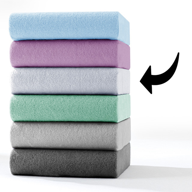 Dreamtex Nicki-Spannbetttuch aus Polyester, B/T: 180 x 200 cm bis 200 x 200 cm - Bild 1