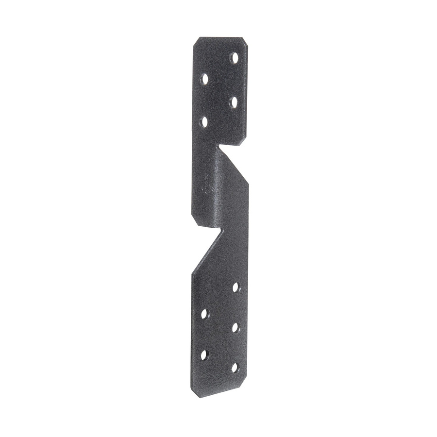 GAH Alberts Duravis Sparren-Pfettenanker Schwarzdiamant Duplexbeschichtet, Farbe: Schwarz, B/T/H: 3,3 x 3,3 x 17,0 cm - Bild 2