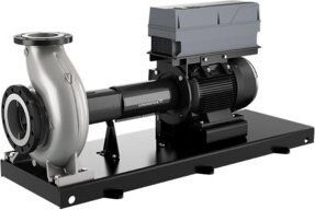 Grundfos Normpumpe NKE 40-315/336AA1F2LESBQQETW1 elektrisch geregelt in Grau - Bild 1